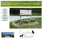 Desktop Screenshot of countrykennel.biz