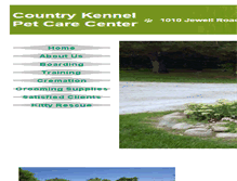 Tablet Screenshot of countrykennel.biz